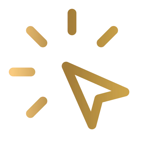 Interactive click icon representing an online quote request, digital application, or call to action - Senior Life Insurance