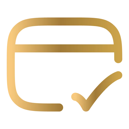 Payment approval icon representing successful premium payment, flexible billing, or active insurance coverage - Senior Life Insurance